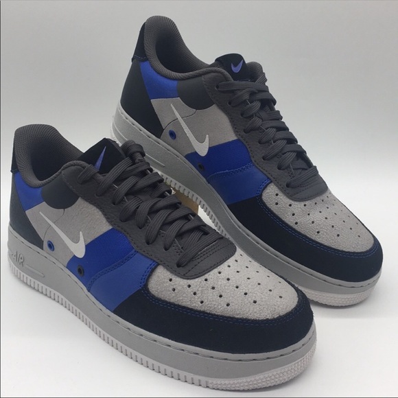 Nike Air Force 1 Low Atmosphere Grey Game Royal - Picture 7 of 8